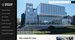 Desktop Screenshot of museejoliette.org