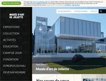 Tablet Screenshot of museejoliette.org